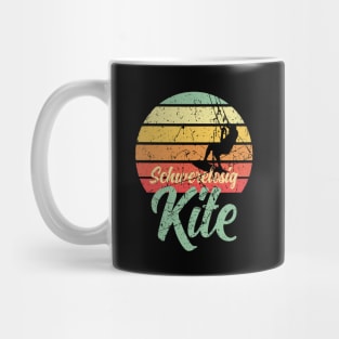 Funny saying kitesurfing vintage kitesurfer Mug